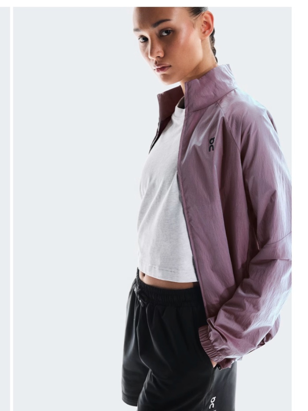 On Running Women's Court Jacket size L in pink / purple